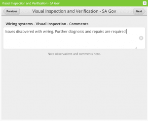 ServiceM8 Form - Electrical Visual Inspection and Verification - SA