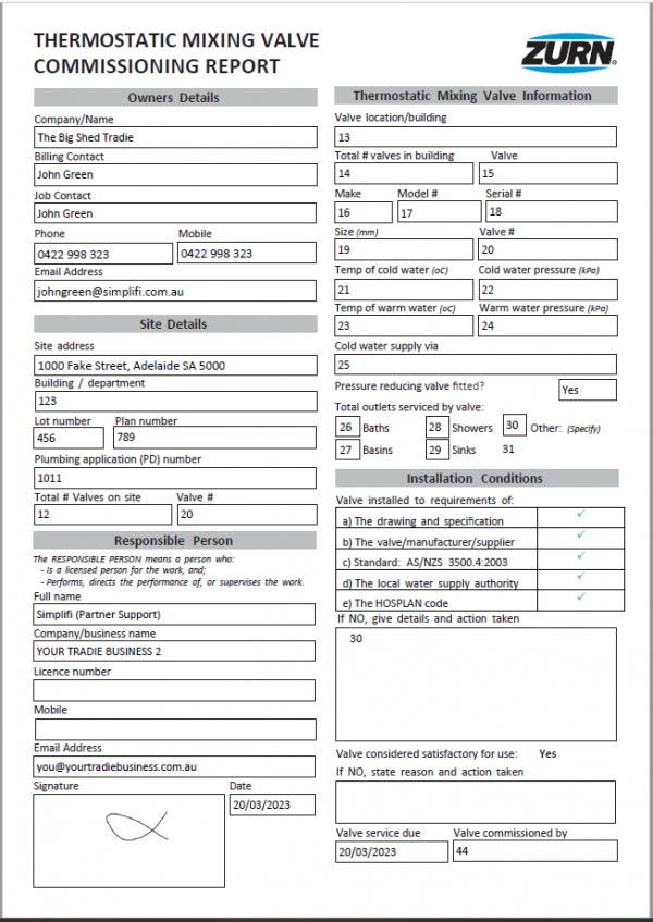 ServiceM8 Forms & Templates Simplifi
