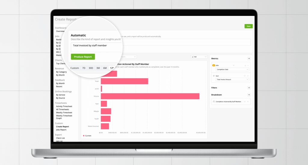 ServiceM8 14 — Smart Report Helper