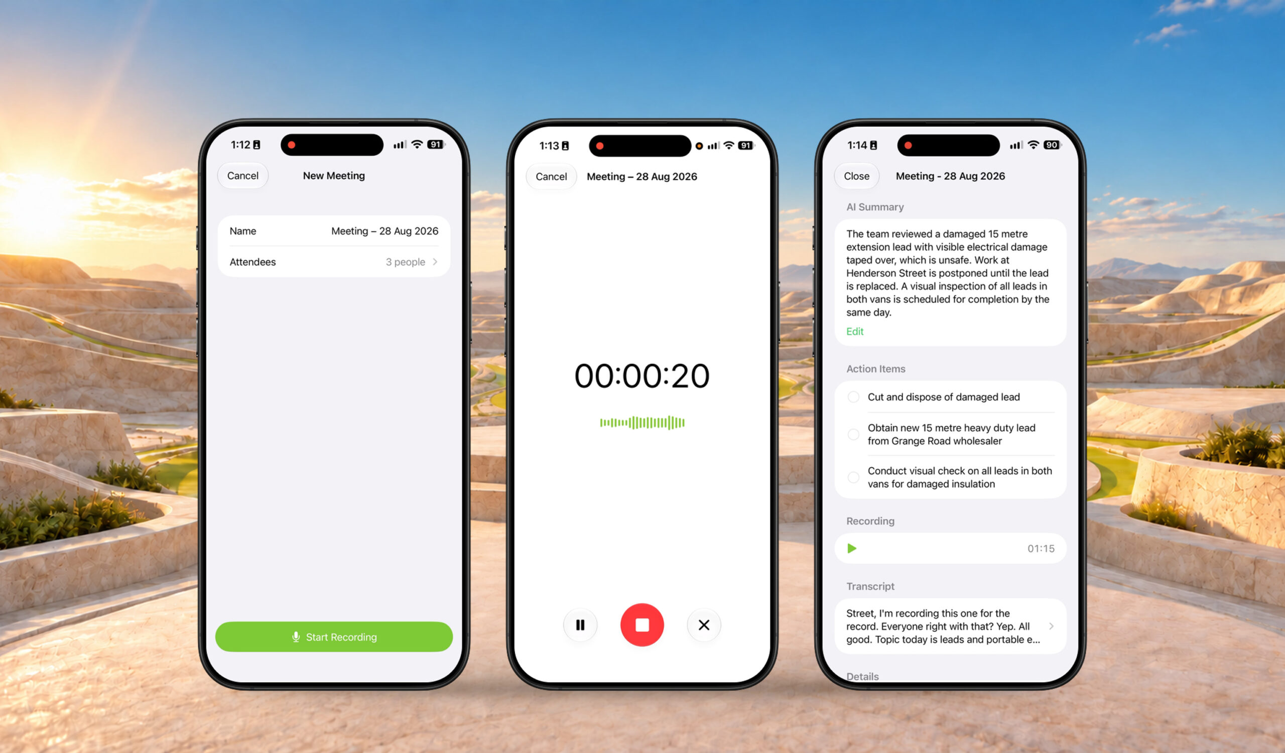 ServiceM8 15 – Toolbox Meeting Recording with Knowledge